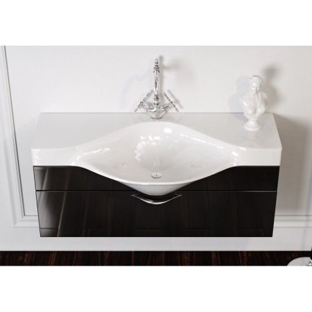 Тумба под раковину Aqwella 5 Stars Бродвей 110 Brw.01.10/001/BLK Черная