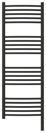 Полотенцесушитель, Сунержа, Богема 3.0, электрический, ширина, мм-432, глубина, мм-88, высота, мм-1324, межосевое расстояние-400, подключение-нижнее справа, электрокомплект-МЭМ, мощность, Вт-300, материал-нержавеющая сталь, цвет-тёмный титан муар, артикул 15-5803-1240