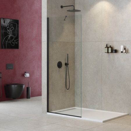 Душевая перегородка CEZARES LIBERTA-L-1-TB, артикул LIBERTA-L-1-TB-105-C-Cr