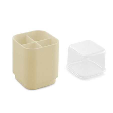 Gedy Seventy, органайзер для насадок к электрическим зубным щеткам, цвет бежевый (без упаковки), артикул 6305(66)