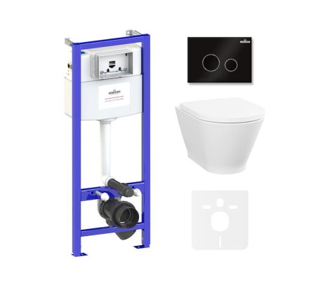 Комплект 6 в 1 Lavinia Boho Elegant Rimless 87561070, премиум со стеклянной клавишей, артикул 87561070