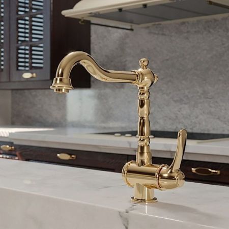 Смеситель для кухни Iddis Oldie OLDYGL0i05 Золото, артикул OLDYGL0i05