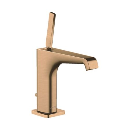 AX Citterio E смеситель на раковины  ComfortZone 125, цвет Шлифованная бронза, артикул 36100140