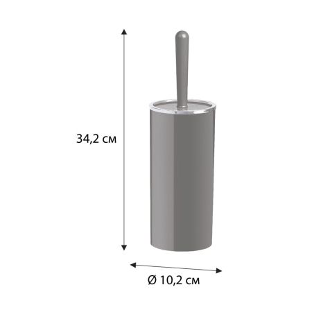 Ершик FIXSEN ROUND BLACK FX-454-5, черный, артикул FX-454-5