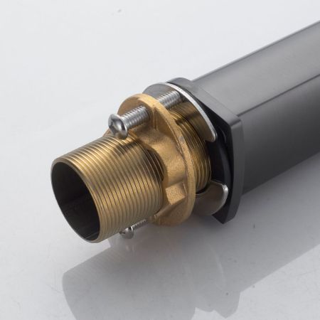 Смеситель для раковины высокий Shevanik S4211T, оружейная сталь, артикул S4211T