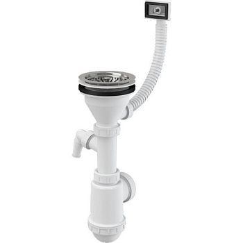 Сифон для кухонной мойки Alcaplast A447P-DN50/40 Белый