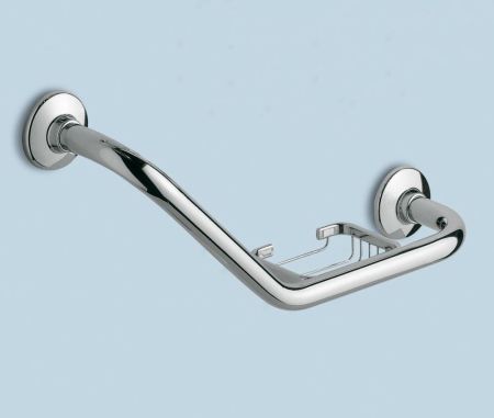 Gedy, поручень гнутый с решеткой, цвет хром, артикул 2720(13)