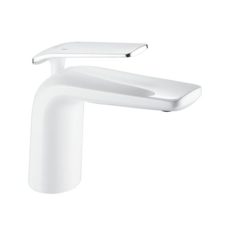 Смеситель для раковины Rose R39F R3901F, белый/хром