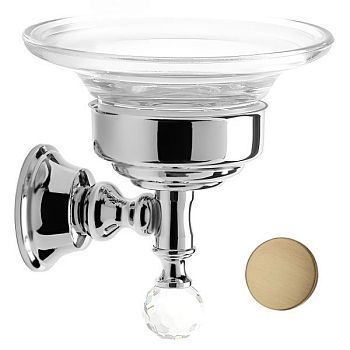 Мыльница Webert Karenina KA500101065, бронза