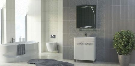 Тумба под раковину Vigo Olivia 70 Белая, артикул Olivia-0-700(Olivia)