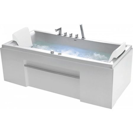Акриловая ванна Gemy G9076B 177х81 с гидромассажем, артикул G9076B