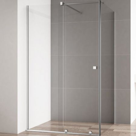 Душевой уголок Cezares Stream AH-1 100x100 профиль Хром стекло прозрачное, артикул STREAM-AH-1-100/100-C-Cr