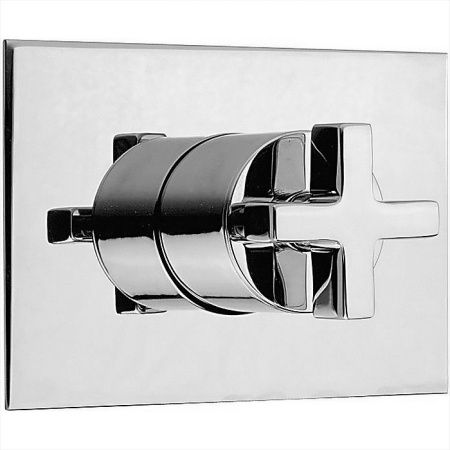 CISAL Barcelona Переключатель на 3 положения,внутренняя и внешняя части в комплекте, цвет хром