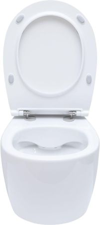 Чаша подвесного унитаза Allen Brau Fantasy 4.11004.20 белый глянец, артикул 4.11004.20