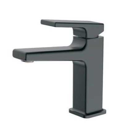 Смеситель для раковины HAIBA латунь, черный (HB10831-7), артикул HB10831-7