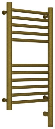 Полотенцесушитель электрический "БОГЕМА 3.0" прямая 600х300 / МЭМ правый (Состаренная бронза)