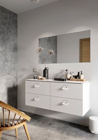 Тумба под раковину Ravak SD Comfort 80 X000001378 подвесная Белый глянец, артикул X000001378