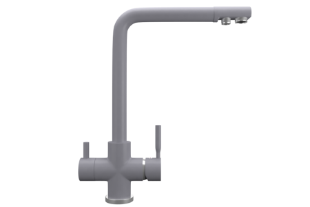 Смеситель для кухни ULGRAN Quartz бетон (UQ-016-05), артикул UQ-016-05
