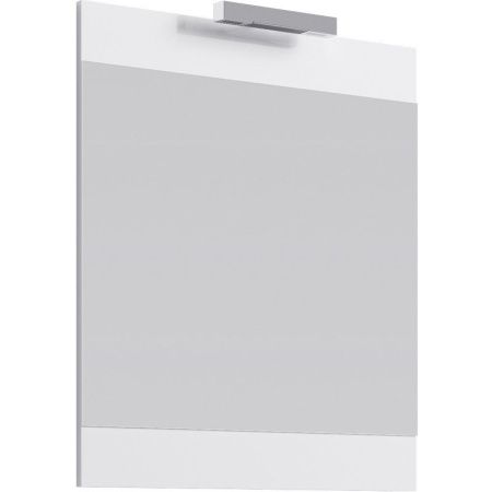 Зеркало Aqwella Бриг 70 Br.02.07/W с подсветкой Белое