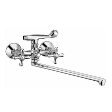 Смеситель для ванны Haiba HB2125, хром, артикул HB2125