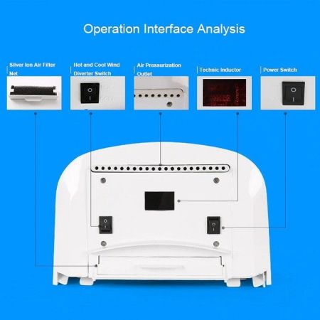 Сушилка для рук CeramaLux 32091, артикул 