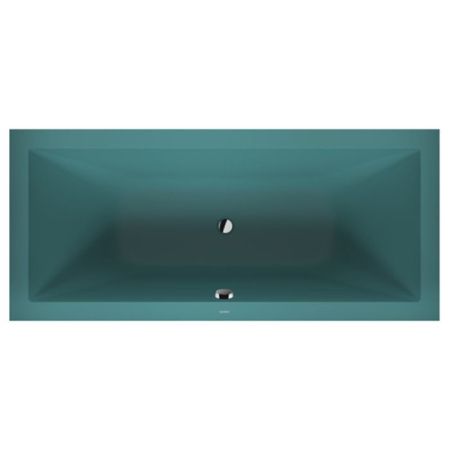 Duravit Vitrium Ванна прямоугольная  встраиваемая 1800x800мм, с ножками, с2 наклонами для спины, цвет аквамарин матовый, артикул 700426HA