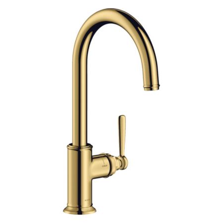 AX Montreux Смеситель для кухни однорычажный , цвет полированное золото, артикул 16580990