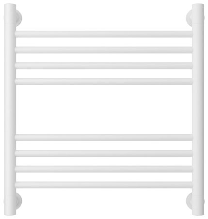 Полотенцесушитель водяной "Богема+" прямая 500х500 (Матовый Белый), артикул 30-0220-5050