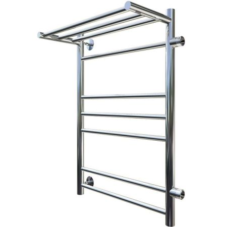 Водяной полотенцесушитель Тругор Аспект 3 П ПМ R 80x40 с полкой Хром, артикул Аспект3/ПМ508040Пправ
