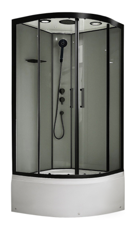 Душевая кабина Royal Bath FATO RB 90CK-TG-BL (прозрачное), артикул RB90CK-TG-BL FATO