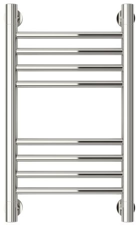 Полотенцесушитель, Сунержа, Богема +, прямая, водяной, ширина, мм-350, глубина, мм-76, высота, мм-562, межосевое расстояние-300, подключение-диагональное/нижнее/вертикальное, температура теплоносителя-до 95°С, мощность-Вт-197, присоединительный размер-НР , артикул 00-0220-5030