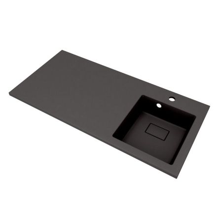 Раковина Florentina Аванти 100 см 10.310.0R100.302, антрацит, артикул 10.310.0R100.302