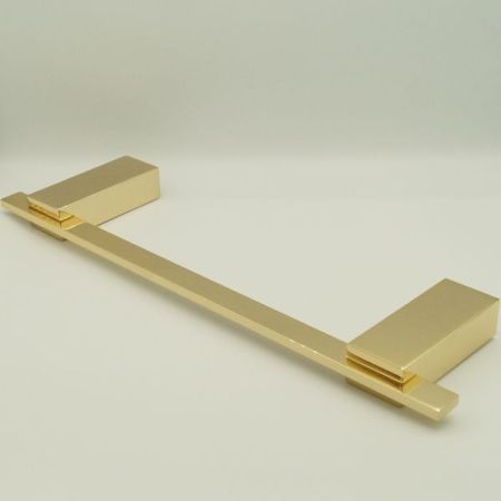 Stil Haus Gea, полотенцедержатель, длина 30 см, цвет золото, артикул GE06(16)