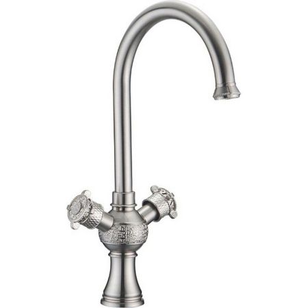 Смеситель для кухни ZorG Antic A 2004K-SL Серебро, артикул A 2004K-SL