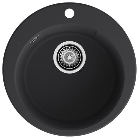 Кухонная мойка GranFest URBAN 649, черный, артикул 649 черный