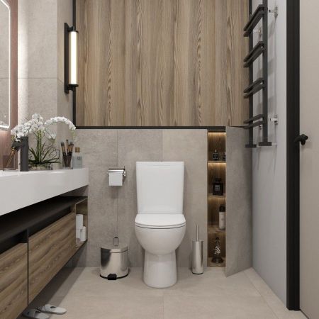 Унитаз напольный Maretti Sofia безободковый с микролифтом, SF10NBM50-844, белый, артикул SF10NBM50-844