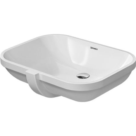 Duravit D-Code Раковина встраиваемая снизу 560x400мм, с перел., включая крепление ,Цвет: Белый, артикул 0338560000