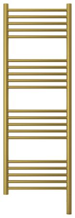 Полотенцесушитель электрический "БОГЕМА 3.0" прямая 1200х400 / МЭМ правый (Состаренная латунь), артикул 051-5805-1240