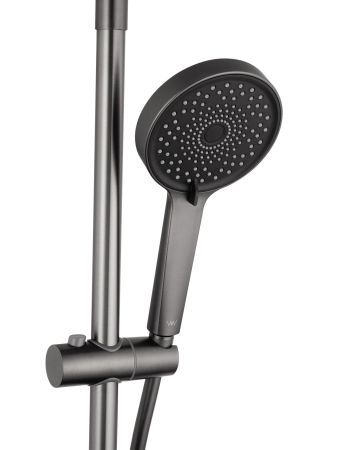 Душевая система WONZON & WOGHAND STICK, Темный графит (WW-88739017-BGM), артикул WW-88739017-BGM