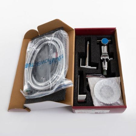 STYLUS-DIF-NOP Гигиенический душ со смесителем, черный матовый, артикул STYLUS-DIF-NOP