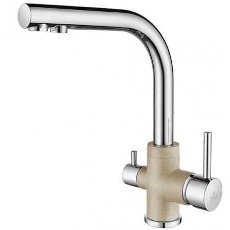 Смеситель для кухни Paulmark Essen Es213011-QUCR Кварц Хром, артикул Es213011-QUCR