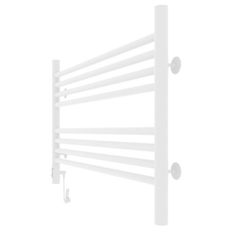 Полотенцесушитель электро "Оливия ЧК8 800*500", белый муар, левый