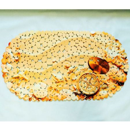 Коврик для ванны Fora 68х36 FOR-SPA09 Компас, артикул FOR-SPA09