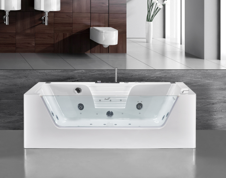 Ванна C-477-18 акриловая гидромассажная Cerutti SPA (1800x850x580), артикул C-477-18