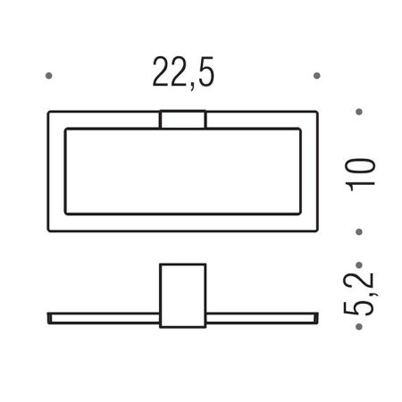 Colombo MiniQ Полотенцедержатель кольцо, цвет: графит матовый, артикул B5031.GM