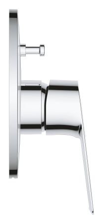 Смеситель для ванны GROHE BauLoop однорычажный, круглая розетка, хром (29081001)