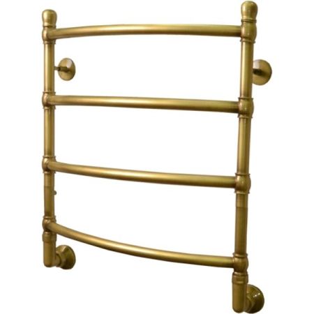 Полотенцесушитель водяной Bronze de Luxe Ретро Бронза 630х400 4 перекладины, артикул 