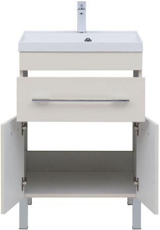 Тумба под раковину Aquanet Верона 60 крем (1 ящик, 2 дверцы), артикул 00304535