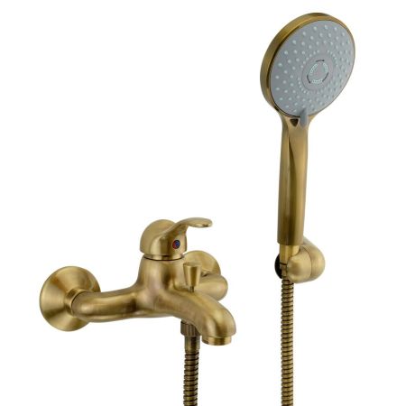 GRAZIA Смеситель для ванны моноком. внешний, бронза, артикул 29691