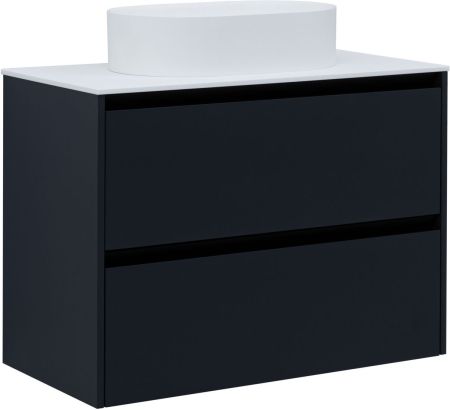 Тумба под раковину Allen Brau Activity 90 1.34005.AM антрацит матовый/черный браш, артикул 1.34005.AM